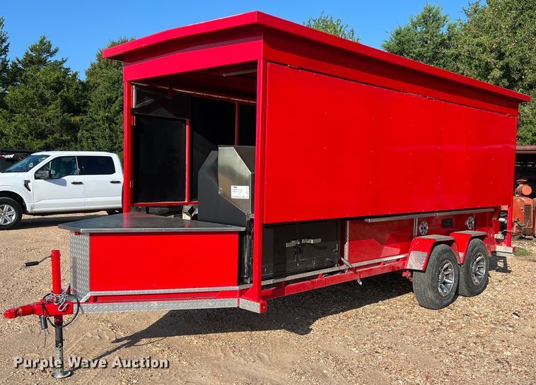 image for item DS3119 2019 Trailer Repair  5x16 Pitmaker bbq trailer