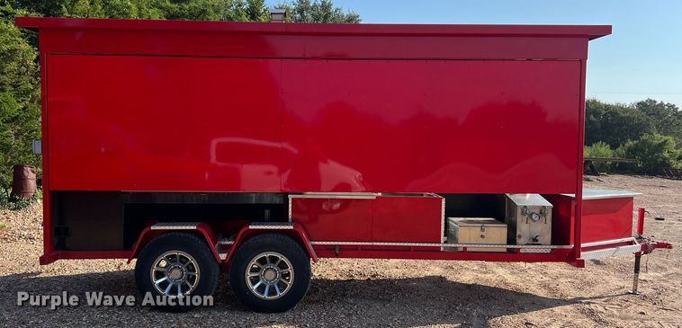 image for item DS3119 2019 Trailer Repair  5x16 Pitmaker bbq trailer