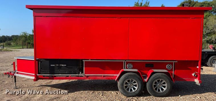 image for item DS3119 2019 Trailer Repair  5x16 Pitmaker bbq trailer