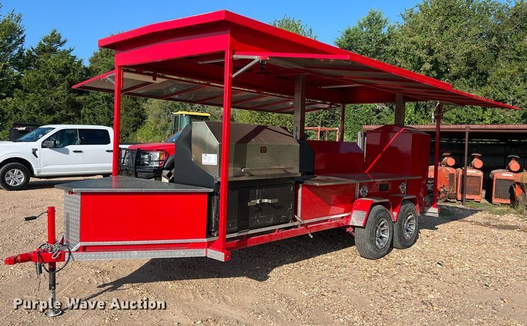 image for item DS3119 2019 Trailer Repair  5x16 Pitmaker bbq trailer