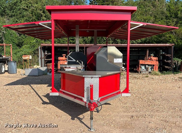 image for item DS3119 2019 Trailer Repair  5x16 Pitmaker bbq trailer