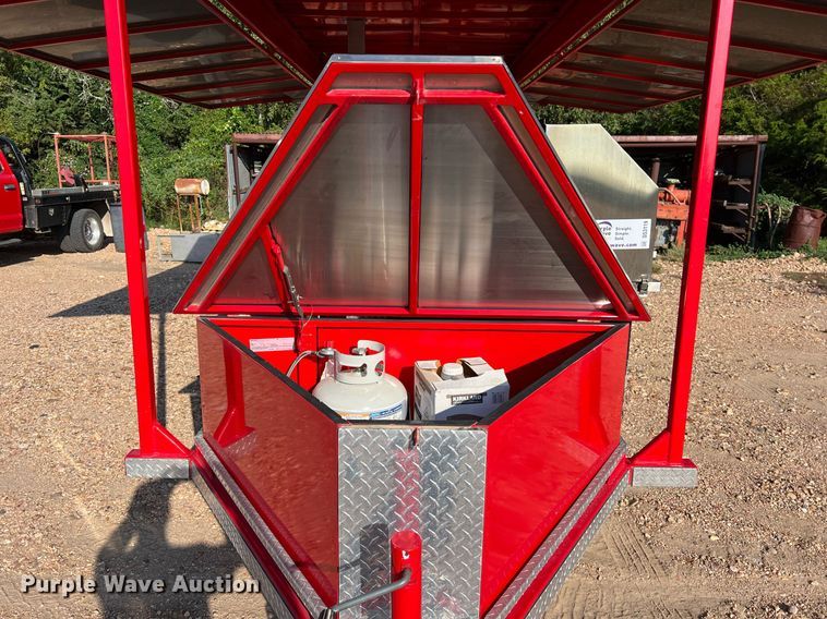 image for item DS3119 2019 Trailer Repair  5x16 Pitmaker bbq trailer