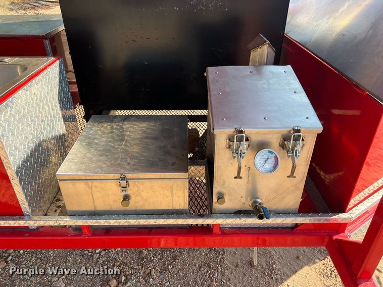 image for item DS3119 2019 Trailer Repair  5x16 Pitmaker bbq trailer