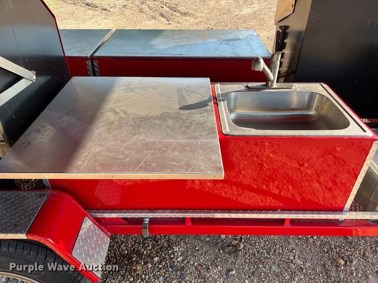 image for item DS3119 2019 Trailer Repair  5x16 Pitmaker bbq trailer