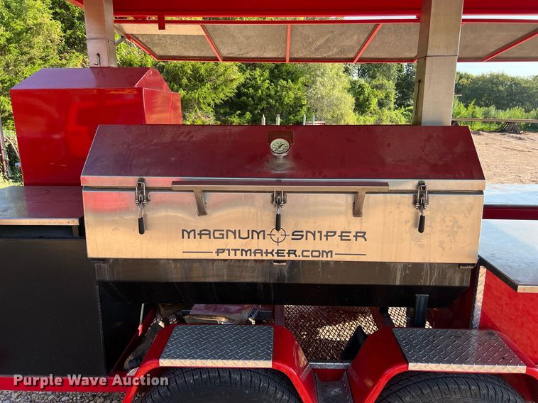 image for item DS3119 2019 Trailer Repair  5x16 Pitmaker bbq trailer