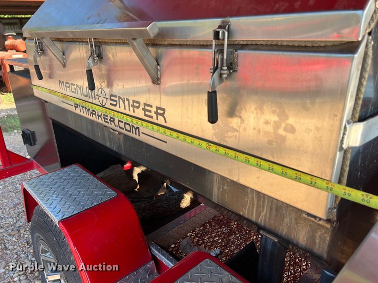 image for item DS3119 2019 Trailer Repair  5x16 Pitmaker bbq trailer