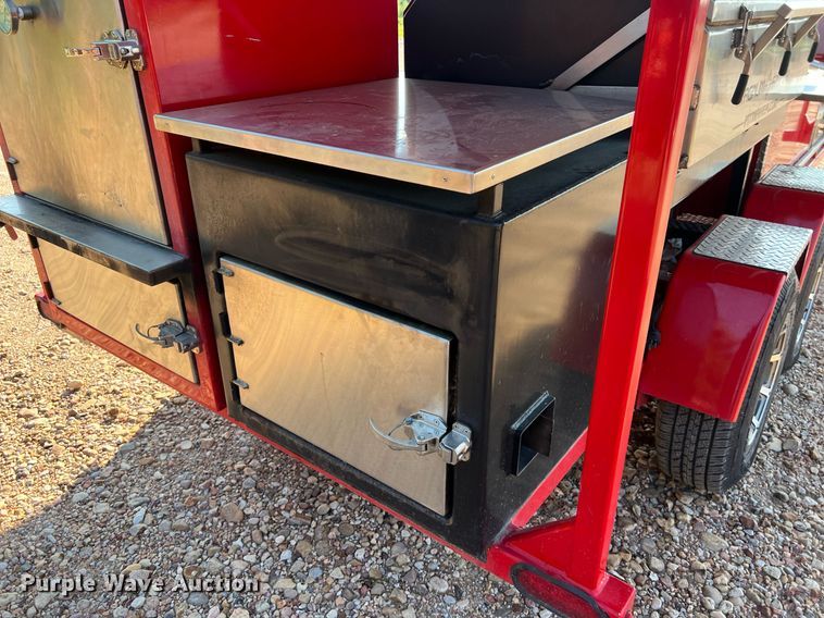 image for item DS3119 2019 Trailer Repair  5x16 Pitmaker bbq trailer