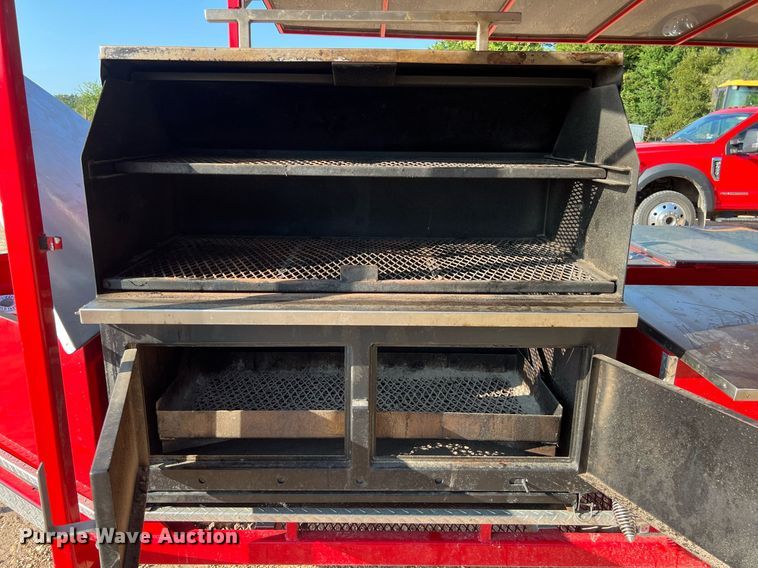 image for item DS3119 2019 Trailer Repair  5x16 Pitmaker bbq trailer