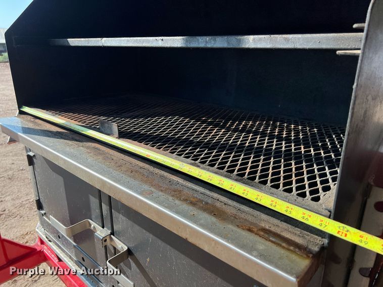 image for item DS3119 2019 Trailer Repair  5x16 Pitmaker bbq trailer