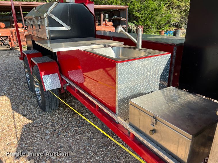 image for item DS3119 2019 Trailer Repair  5x16 Pitmaker bbq trailer