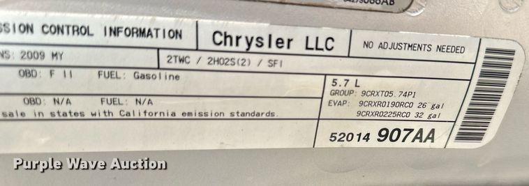 image for item DS3195 2009 Dodge Ram 1500 Crew Cab pickup truck