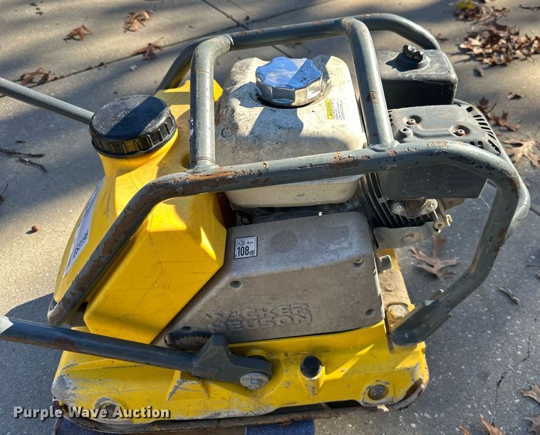 image for item DS3196 Wacker Neuson WP1550 plate compactor