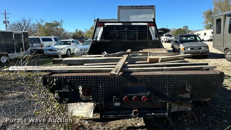 image for item DS3208 2008 Ford F450 Super Duty Crew Cab flatbed truck
