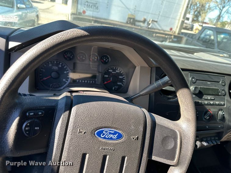 image for item DS3208 2008 Ford F450 Super Duty Crew Cab flatbed truck