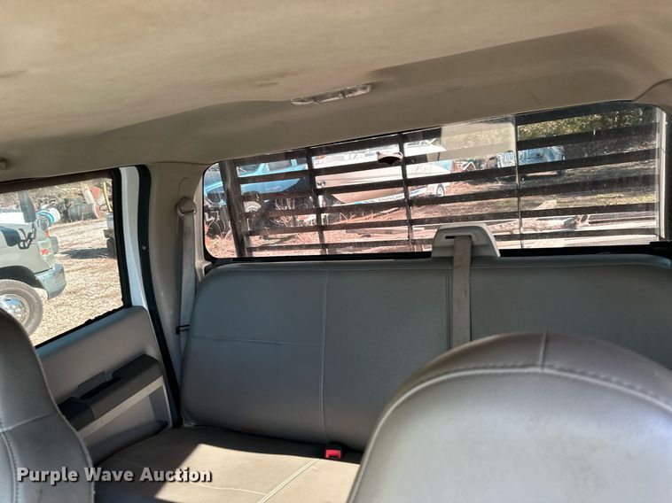 image for item DS3208 2008 Ford F450 Super Duty Crew Cab flatbed truck