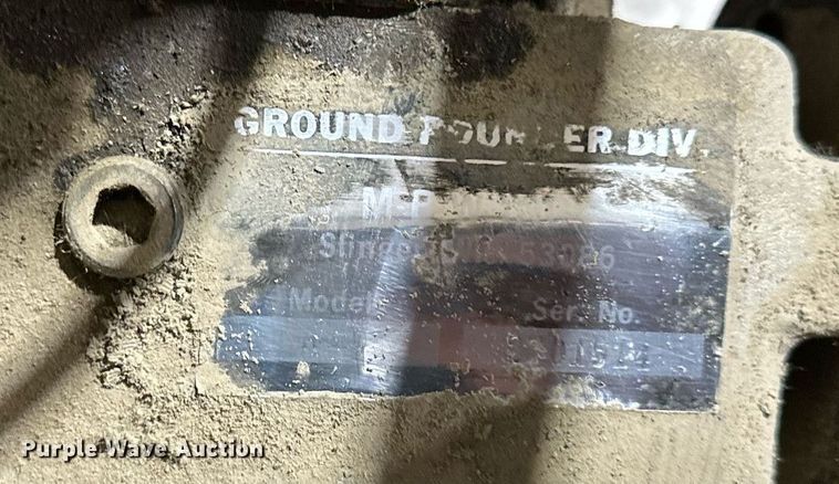 image for item DS3209 Ground Pounder  plate compactor