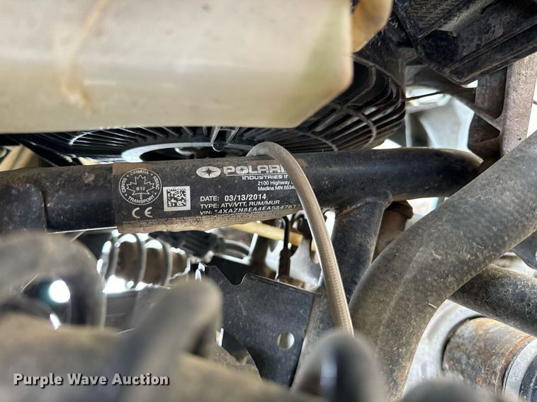 image for item DT2141 2014 Polaris  Sportsman 850 ATV