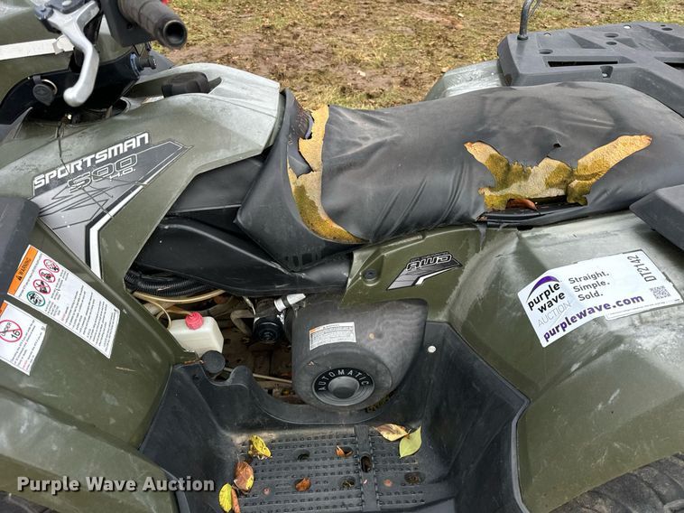 image for item DT2142 2011 Polaris Sportsman 500 HO ATV