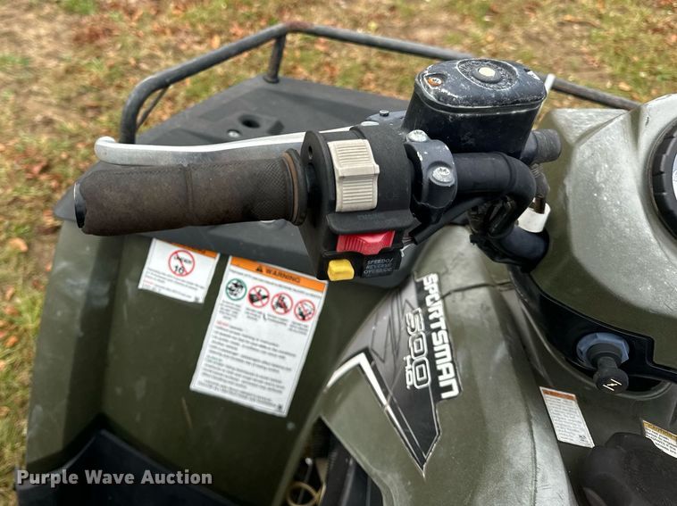 image for item DT2142 2011 Polaris Sportsman 500 HO ATV