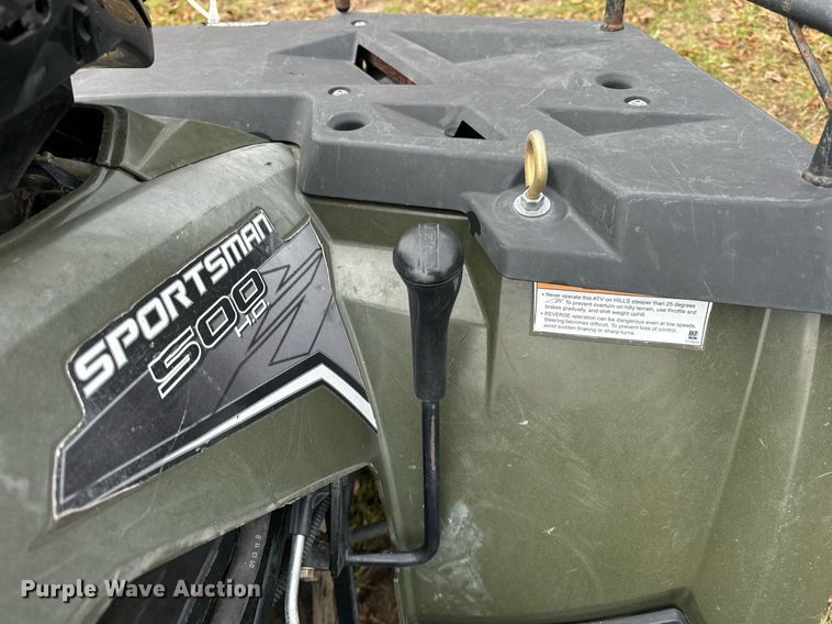 image for item DT2142 2011 Polaris Sportsman 500 HO ATV