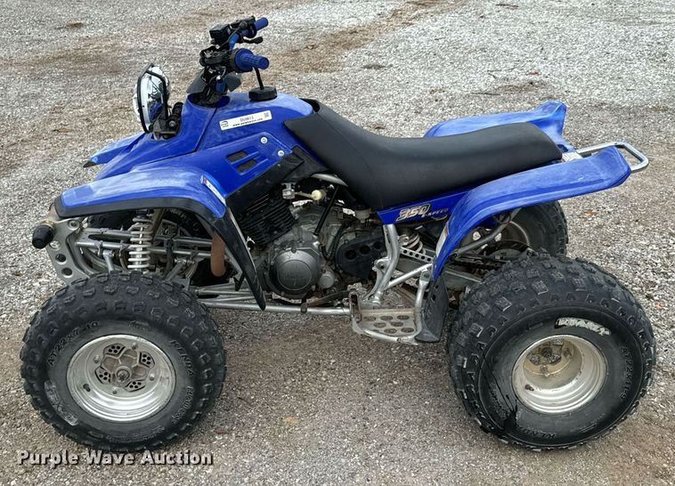 image for item DU9613 2001 Yamaha 350 ATV