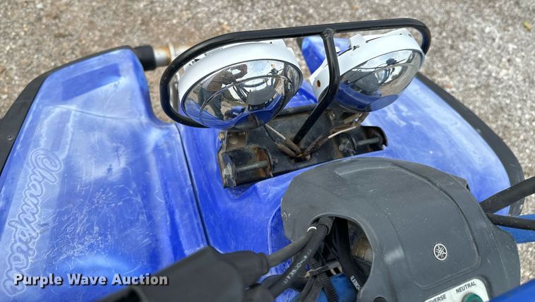 image for item DU9613 2001 Yamaha 350 ATV