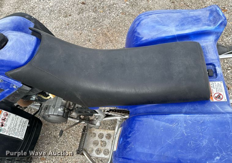 image for item DU9613 2001 Yamaha 350 ATV