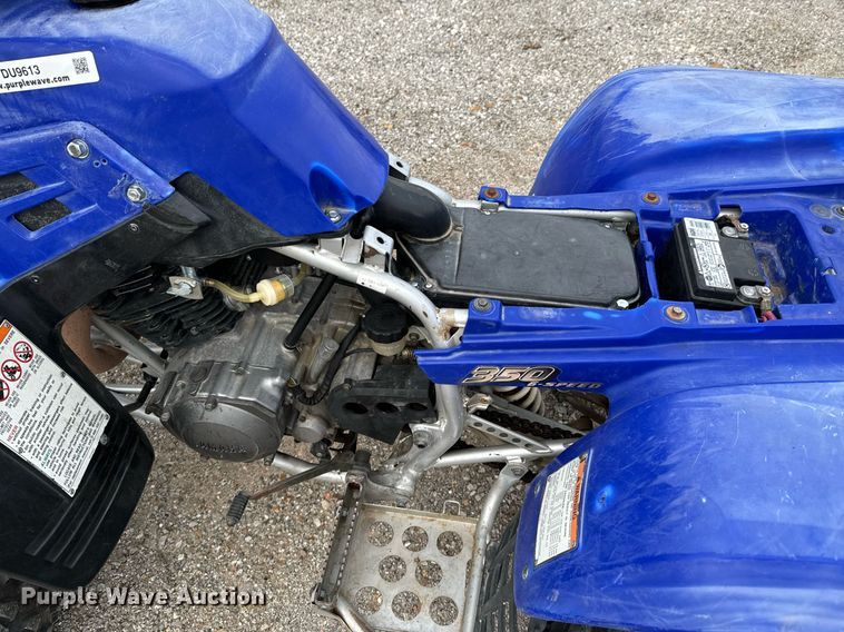 image for item DU9613 2001 Yamaha 350 ATV