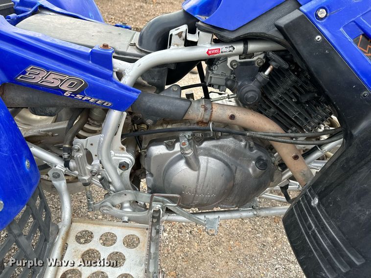 image for item DU9613 2001 Yamaha 350 ATV