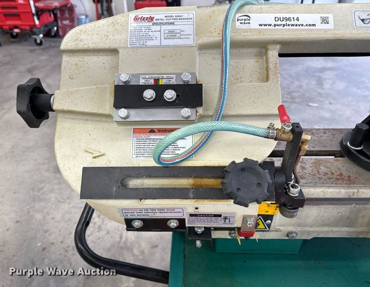 image for item DU9614 Grizzly G0561 metal cutting band saw