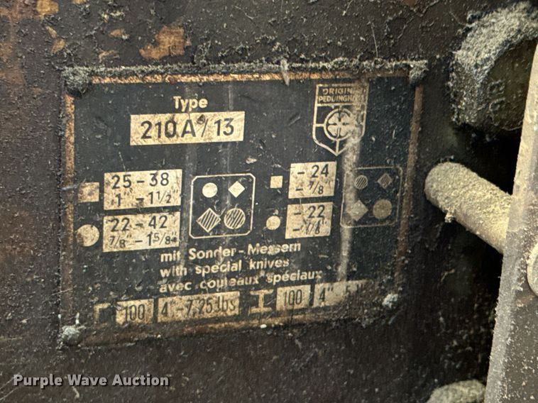 image for item DU9623 Peddinghaus 210A/13 iron worker