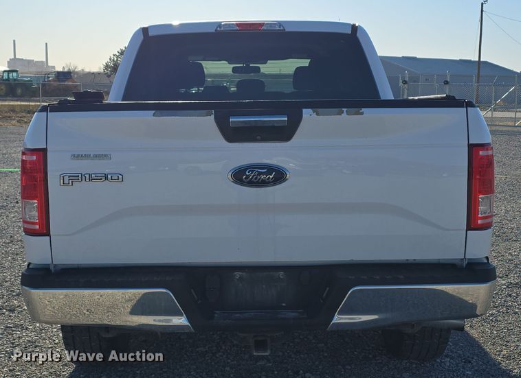 image for item DV0030 2016 Ford F150 SuperCrew pickup truck