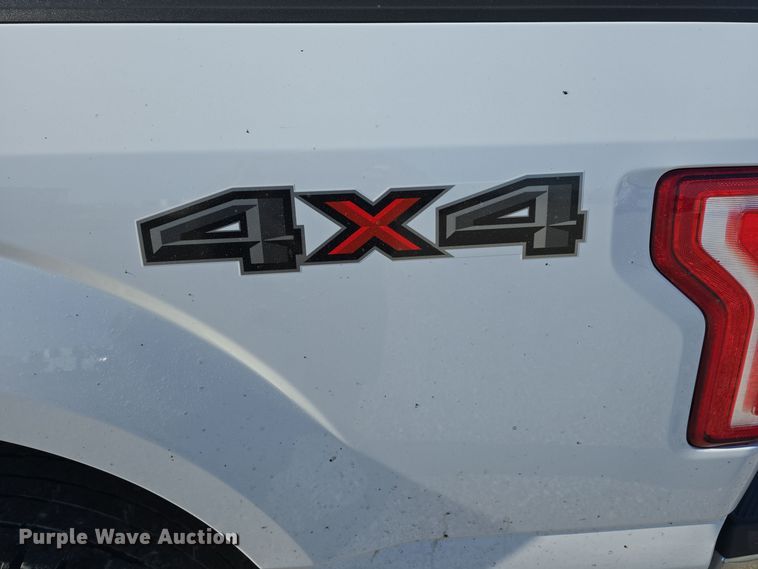 image for item DV0030 2016 Ford F150 SuperCrew pickup truck