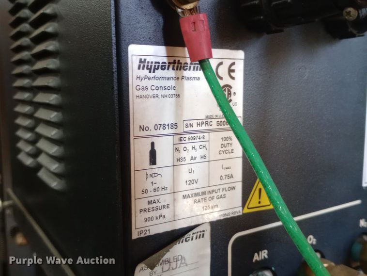 image for item DW0858 2006 Retro Systems SH60-EBSD CNC plasma table 