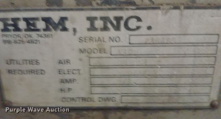 image for item DW0882 Hem V100 band saw