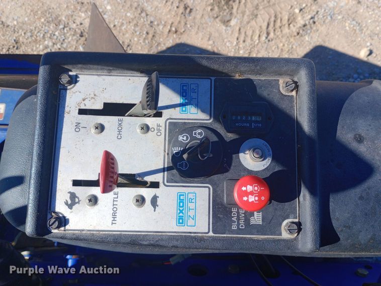 image for item DW0884 Dixon  Silvertip ZTR lawn mower