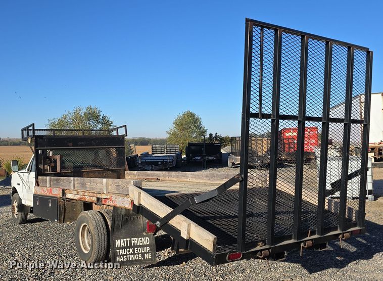 image for item DW3819 1995 Ford F-Super Duty flatbed truck