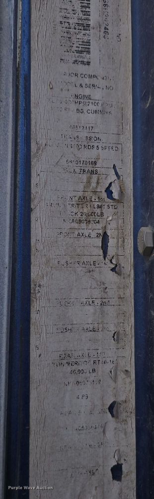 image for item DW3846 2006 AutoCar XPeditor roll-off container truck