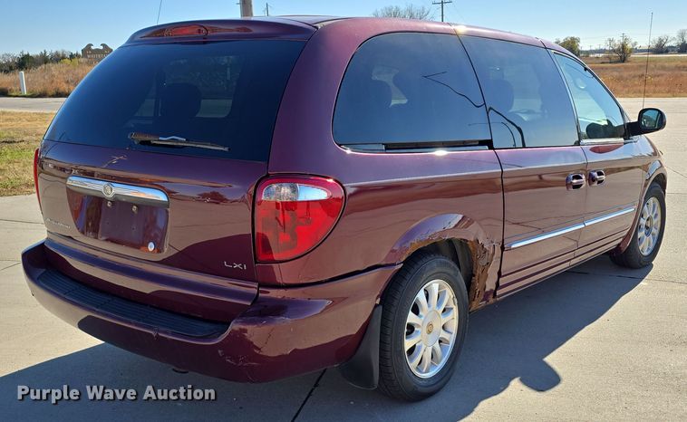 image for item DW3972 2002 Chrysler Town and Country handicap accessible van