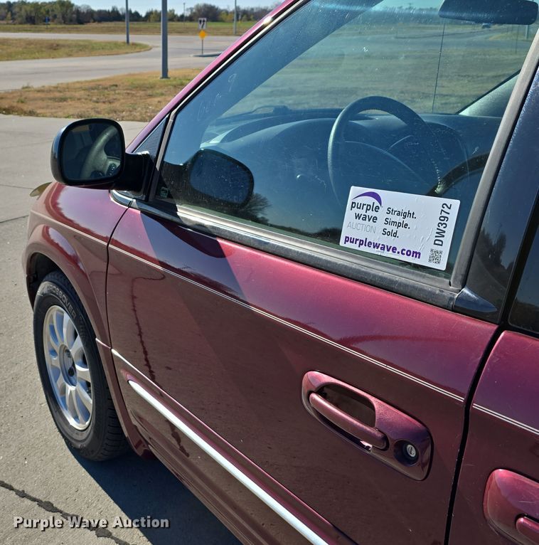 image for item DW3972 2002 Chrysler Town and Country handicap accessible van