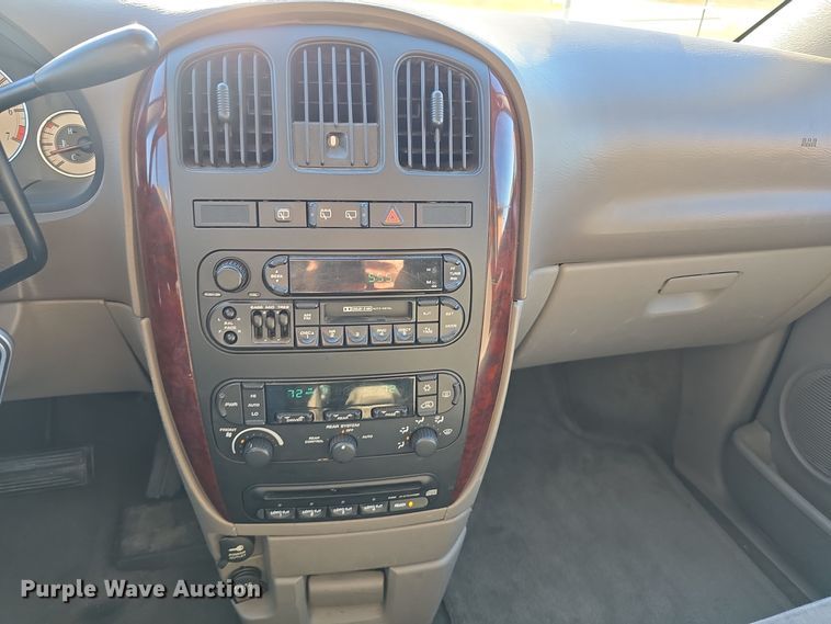 image for item DW3972 2002 Chrysler Town and Country handicap accessible van