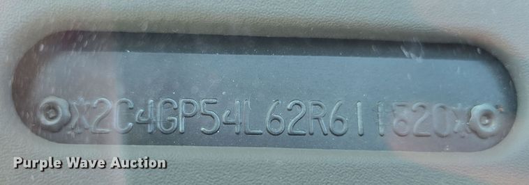 image for item DW3972 2002 Chrysler Town and Country handicap accessible van