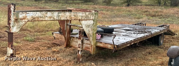 image for item DX1335 Shop built equipment trailer