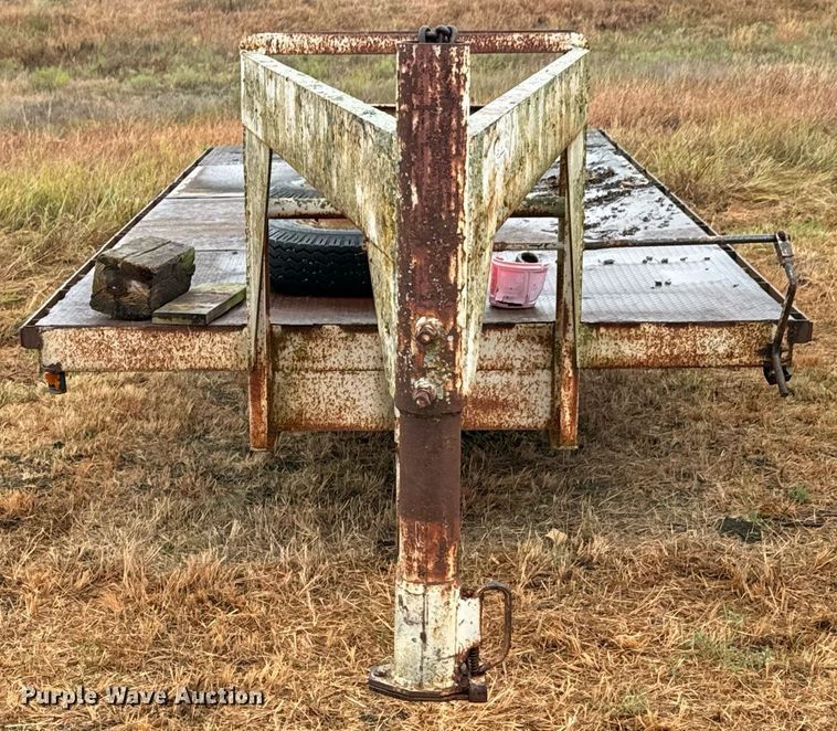 image for item DX1335 Shop built equipment trailer