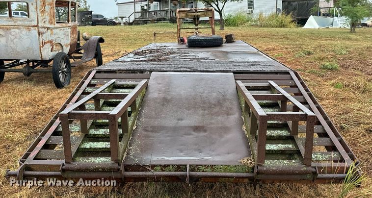 image for item DX1335 Shop built equipment trailer