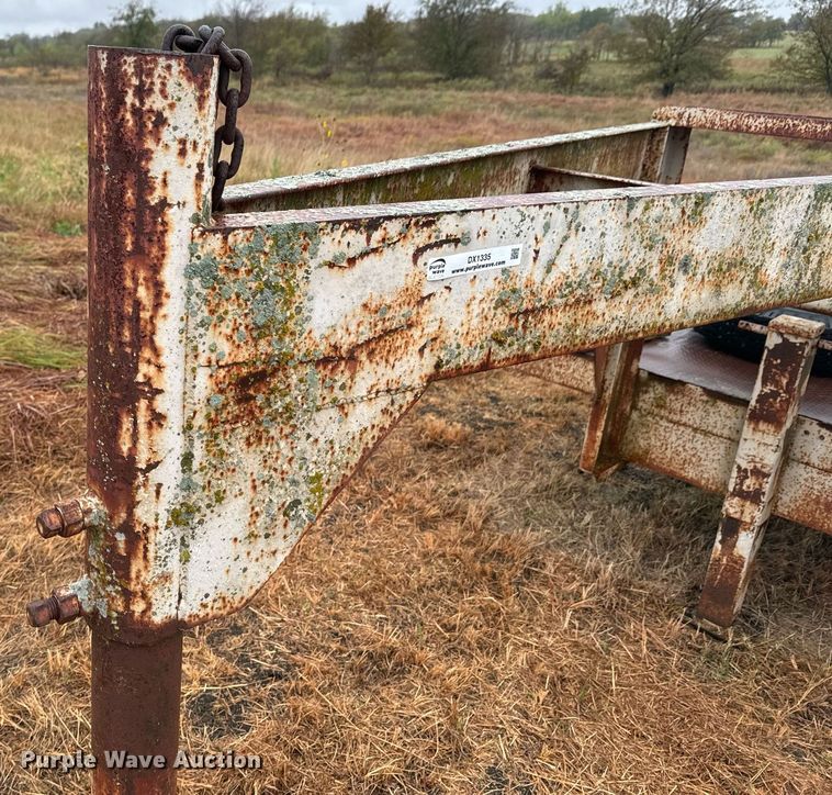 image for item DX1335 Shop built equipment trailer