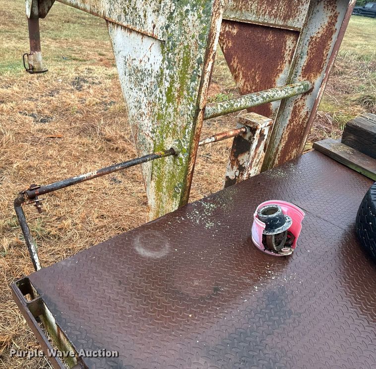 image for item DX1335 Shop built equipment trailer