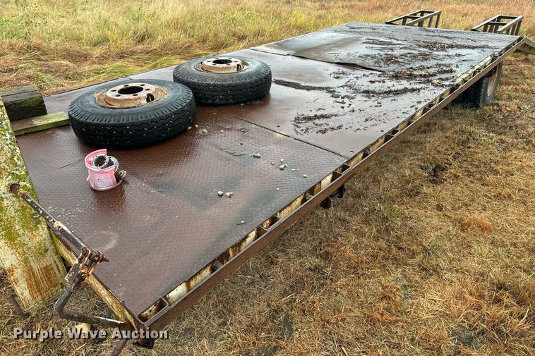 image for item DX1335 Shop built equipment trailer