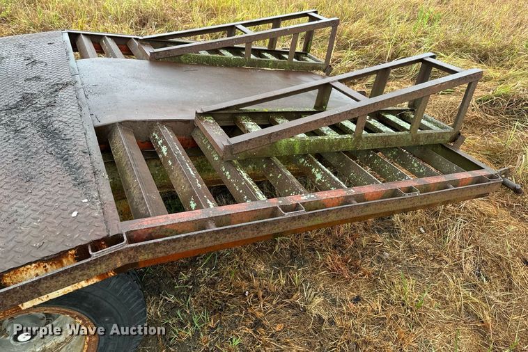 image for item DX1335 Shop built equipment trailer