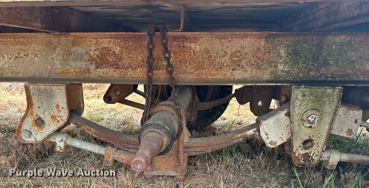 image for item DX1335 Shop built equipment trailer